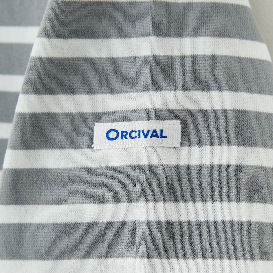 ORCIVAL [オーシバル] ハーフスリーブ ボーダーTシャツ [OR-C0136BFJ] GREY/WHT