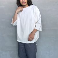 WHITE&&モデル身長：173cm 着用サイズ：M&&