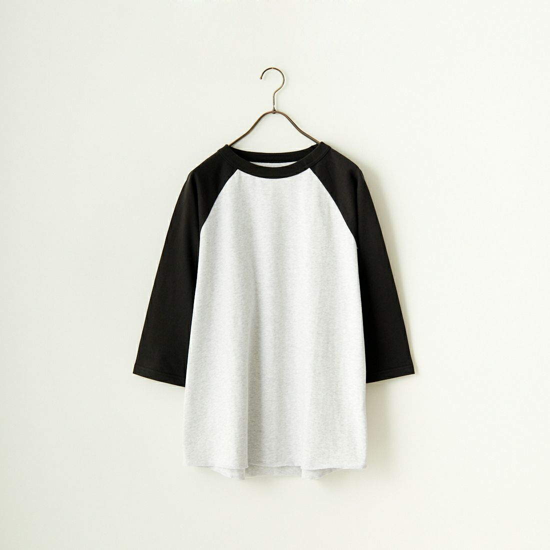 Jeans Factory Clothes [ジーンズファクトリークローズ] 20/2 ヘビーウェイトワイドベースボールTシャツ [2421-411IN] BLACK