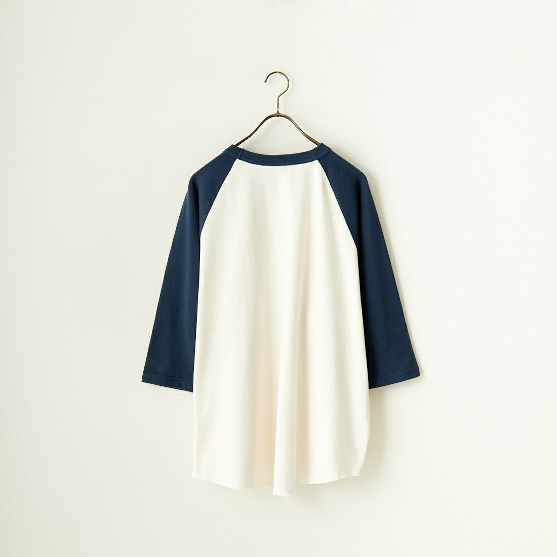 Jeans Factory Clothes [ジーンズファクトリークローズ] 20/2 ヘビーウェイトワイドベースボールTシャツ [2421-411IN] NAVY