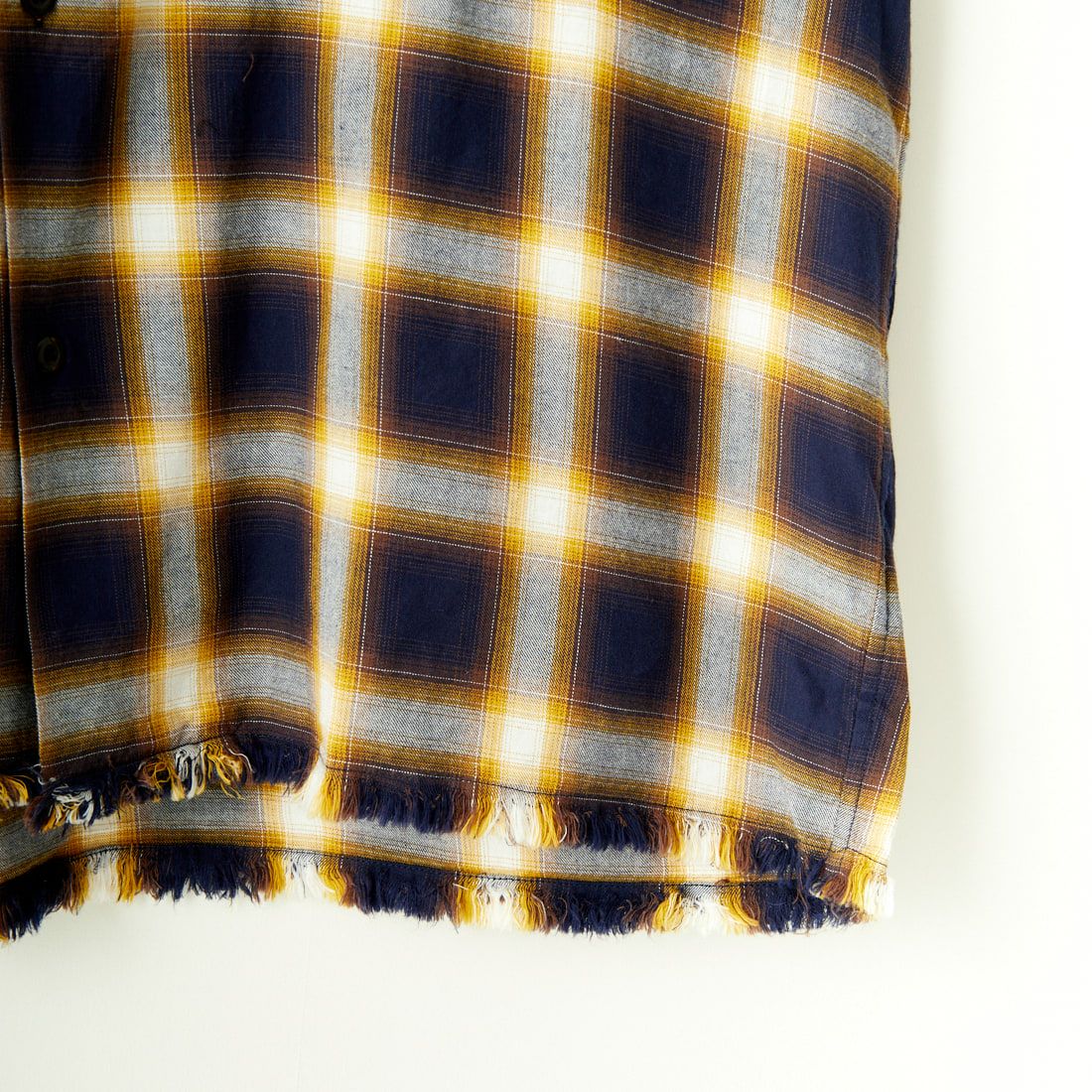 Jeans Factory Clothes [ジーンズファクトリークローズ] オンブレグランジシャツ [JFC-241-015] YEL