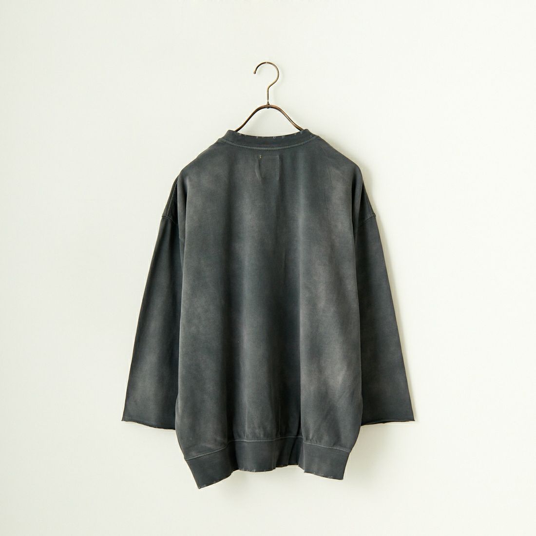 Jeans Factory Clothes [ジーンズファクトリークローズ] サンフェードダメージカットオフTシャツ [2421-410IN] BLACK
