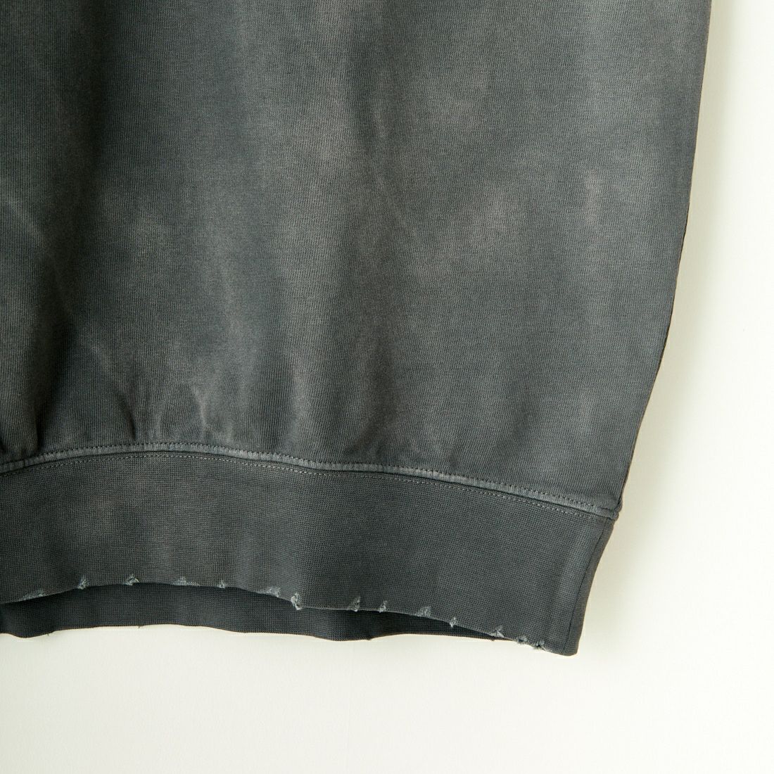 Jeans Factory Clothes [ジーンズファクトリークローズ] サンフェードダメージカットオフTシャツ [2421-410IN] BLACK