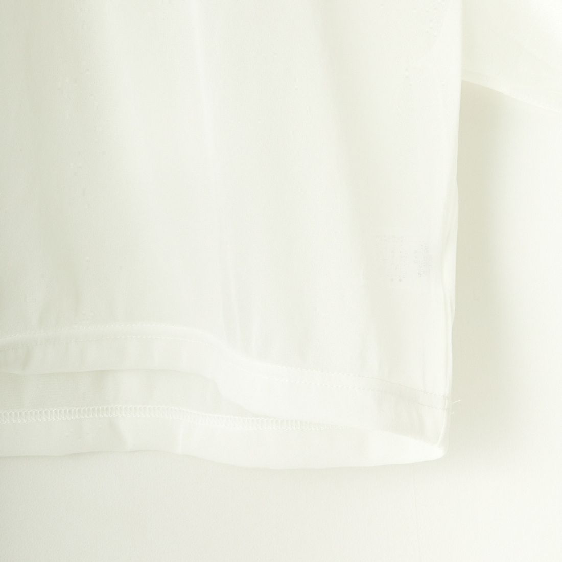 ALLUMER [アリュメール] プリントシアーTシャツ [8141704] 900 WHITE