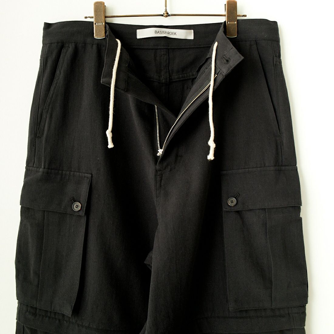 BASISBROEK [バージスブルック] ZYCU カーゴパンツ [BJ-81CH] BLACK