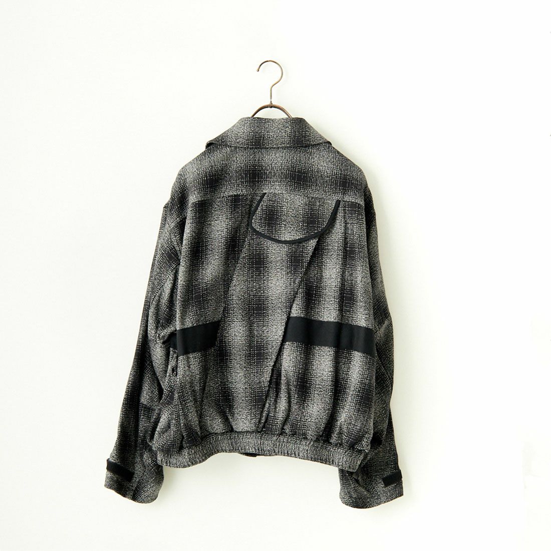 Name. [ネーム] フランネル フォトグラファーズ フライトジャケット [NMJK-008C] BLACK