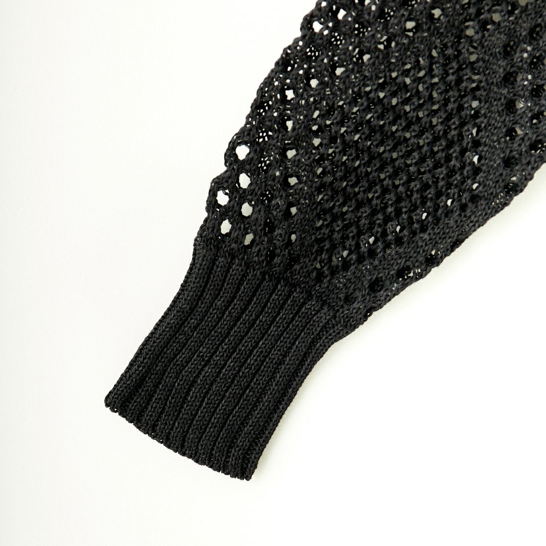 TORRAZZO DONNA [トラッゾドンナ] ギマ加工ニットトップス [6243-500] 19 BLACK