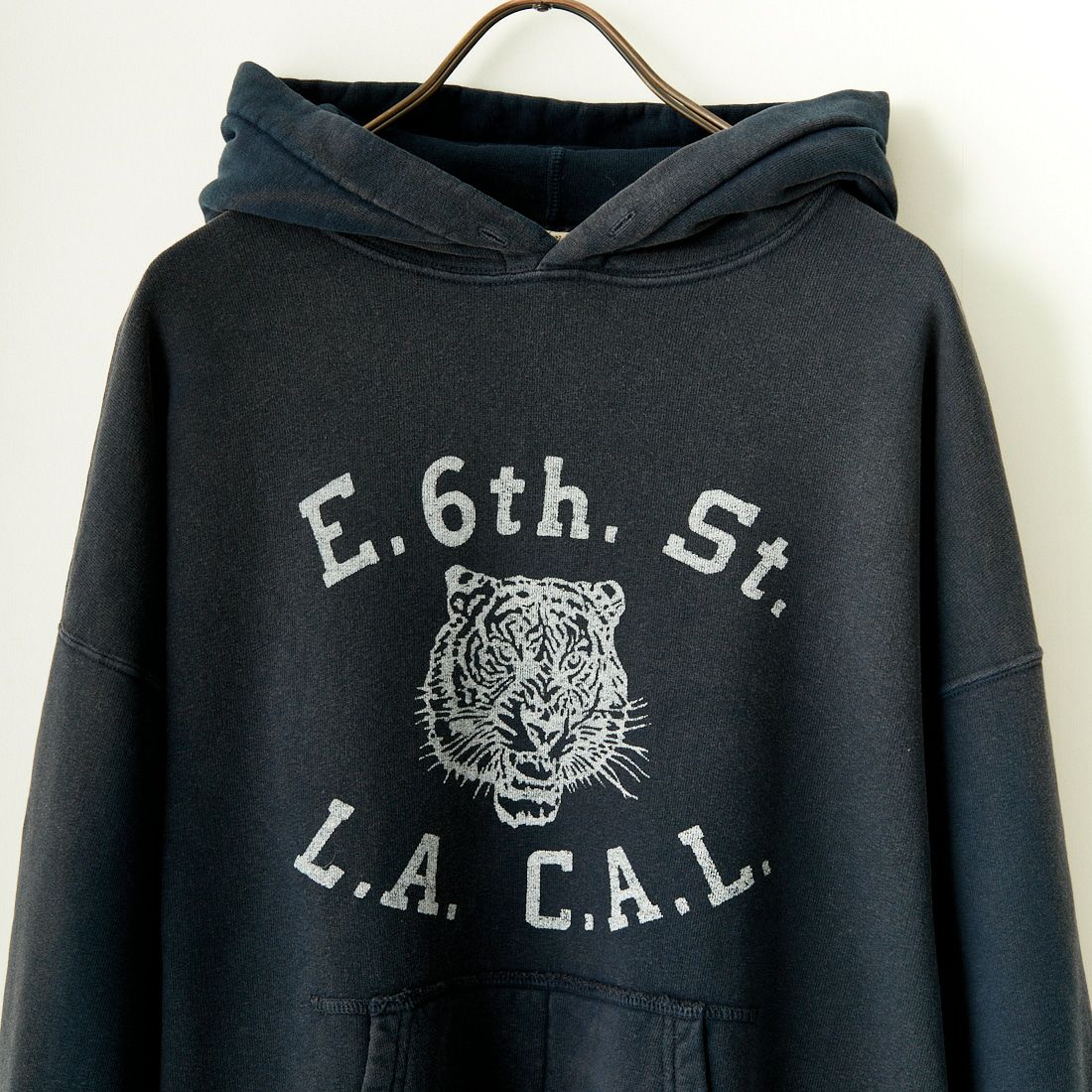 REMI RELIEF [レミレリーフ] NEW加工裏毛パーカー(L.A.C.A.L.) [RN26349095] BLACK