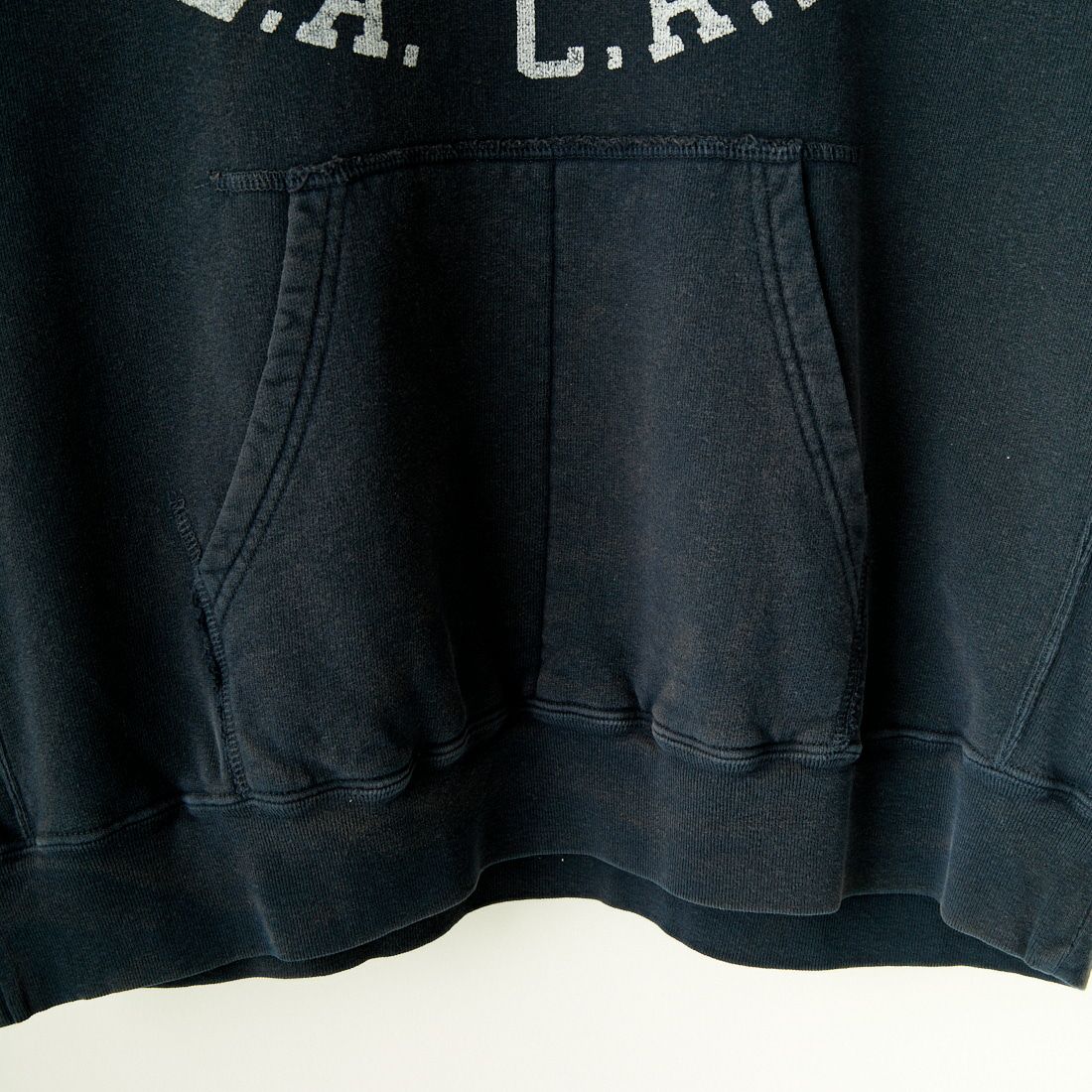REMI RELIEF [レミレリーフ] NEW加工裏毛パーカー(L.A.C.A.L.) [RN26349095] BLACK