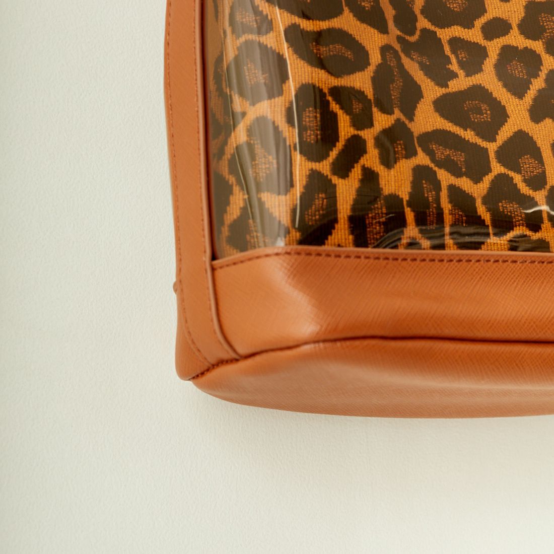 CACHELLIE [カシェリエ] TPU×バンブーハンドル 2WAY バッグ [C8445] BROWN