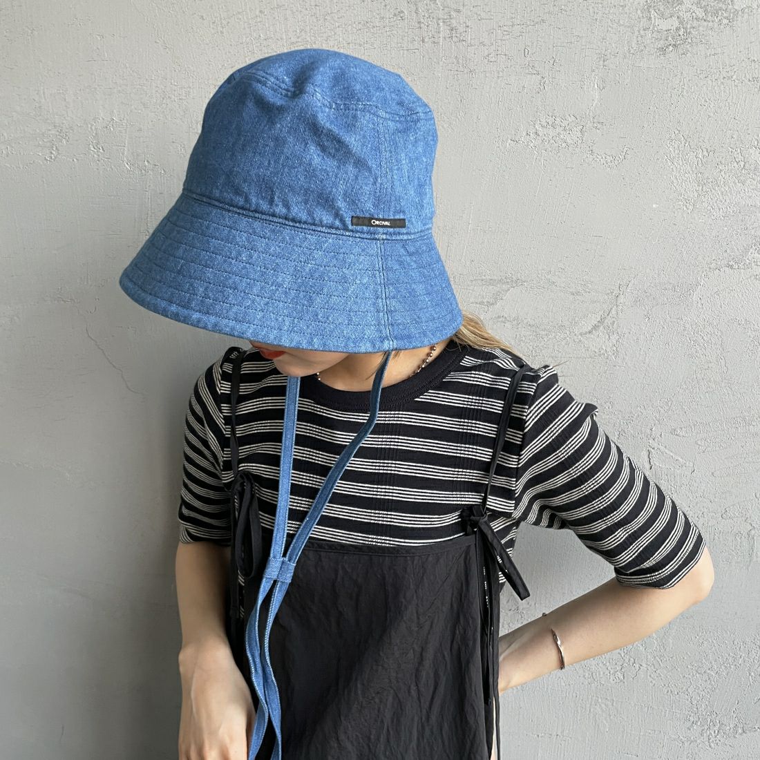 ORCIVAL [オーシバル] ソフトデニム バケットハット [OR-H0082SFD