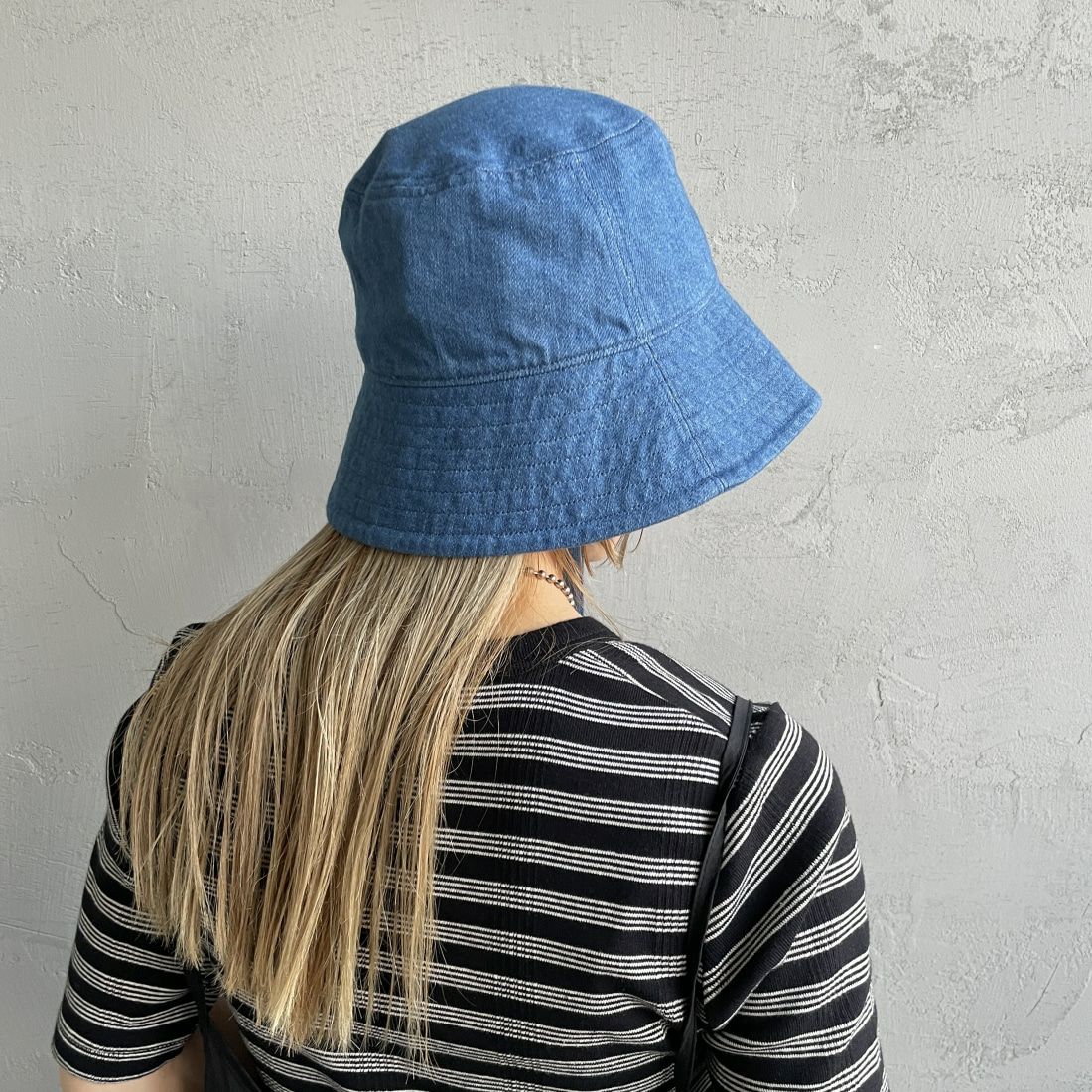 ORCIVAL [オーシバル] ソフトデニム バケットハット [OR-H0082SFD] BLUE INDIG