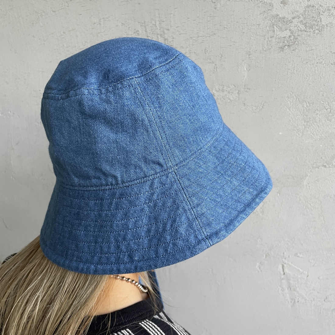 ORCIVAL [オーシバル] ソフトデニム バケットハット [OR-H0082SFD] BLUE INDIG