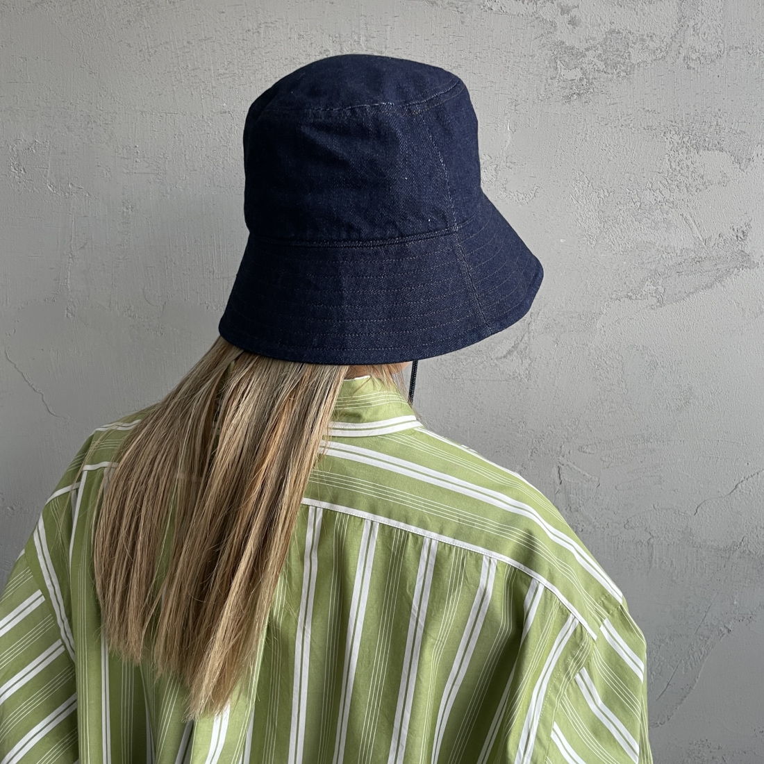 ORCIVAL [オーシバル] ソフトデニム バケットハット [OR-H0082SFD] NAVY INDIG