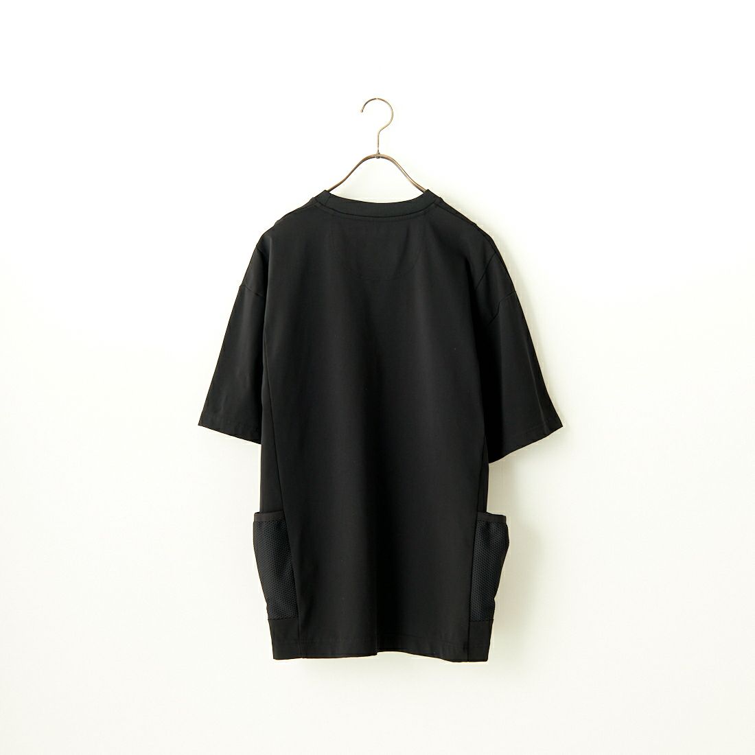 White Mountaineering [ホワイトマウンテニアリング] サイドポケットTシャツ [WM2471505] BLACK