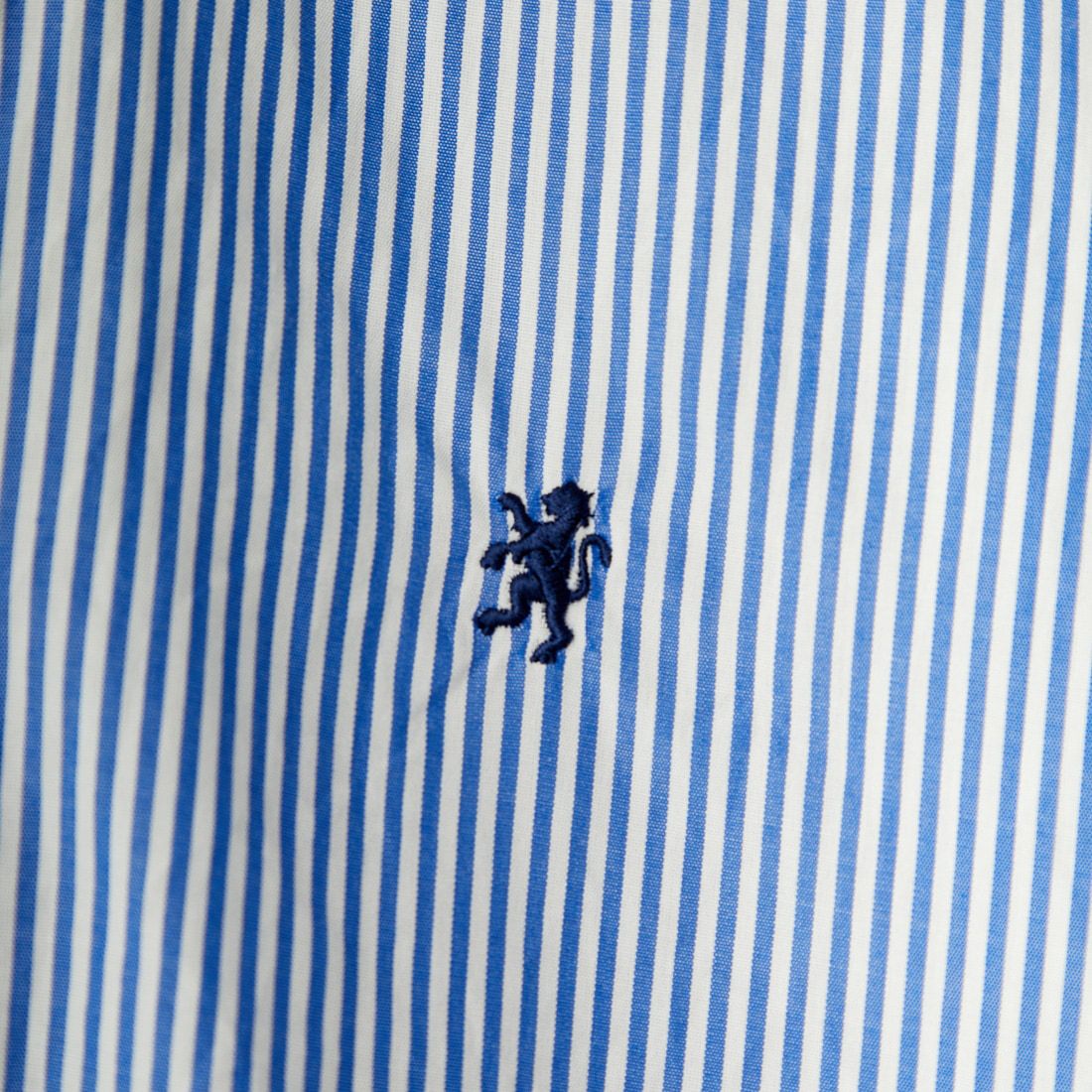 Gymphlex [ジムフレックス] ショートボタンダウンシャツ [GY-B0198MGS] BLUE STRIP