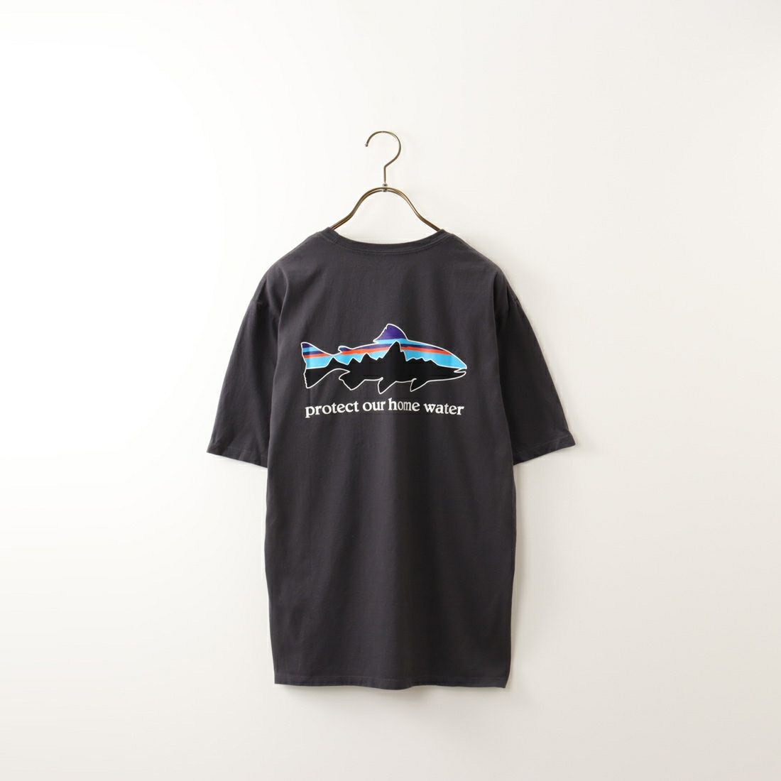 patagonia [パタゴニア] ホーム ウォータートラウト オーガニックTシャツ [37547] INBK