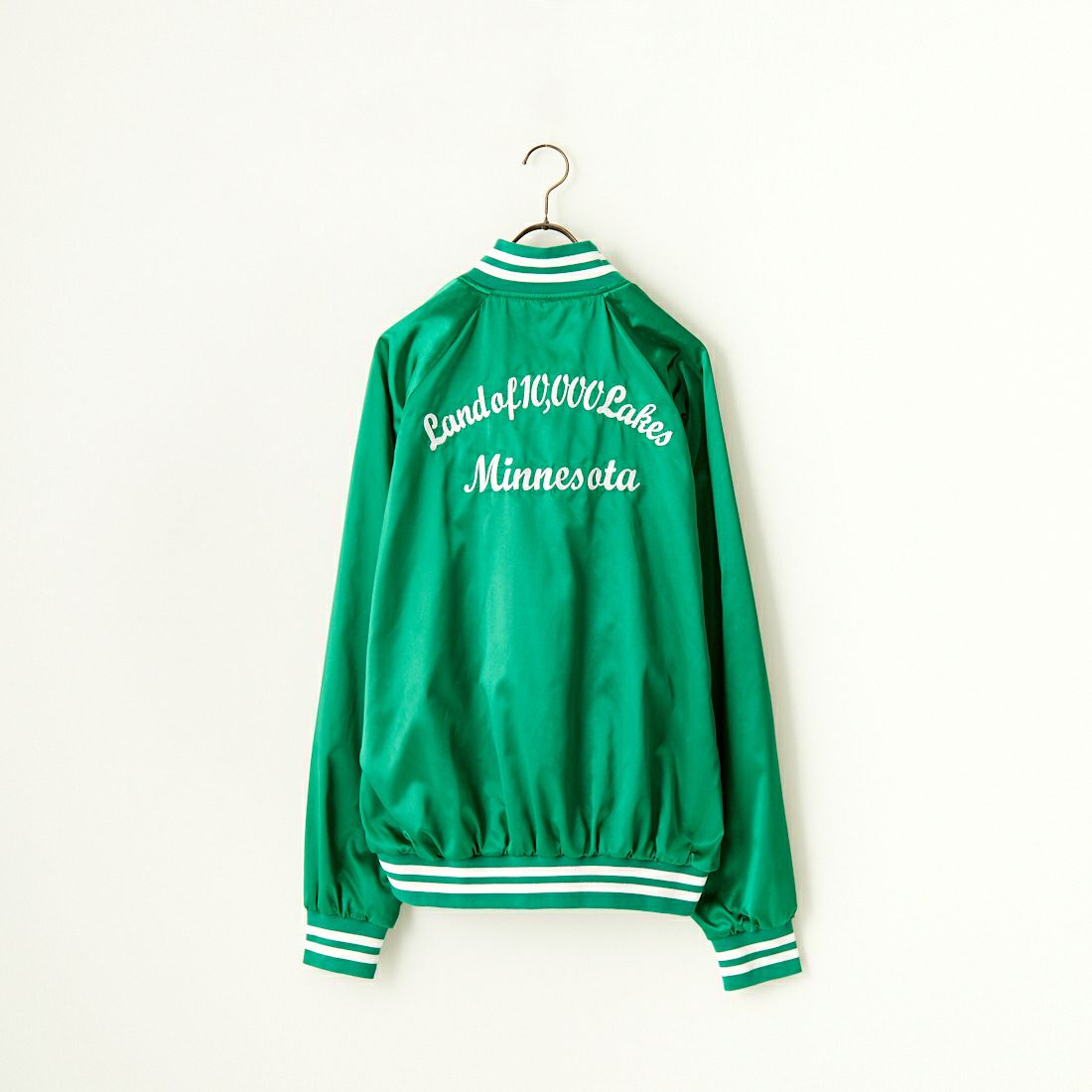 BUTWIN [バトウィン] ナイロンサテンスタジャン [BTW-000-241001] GREEN