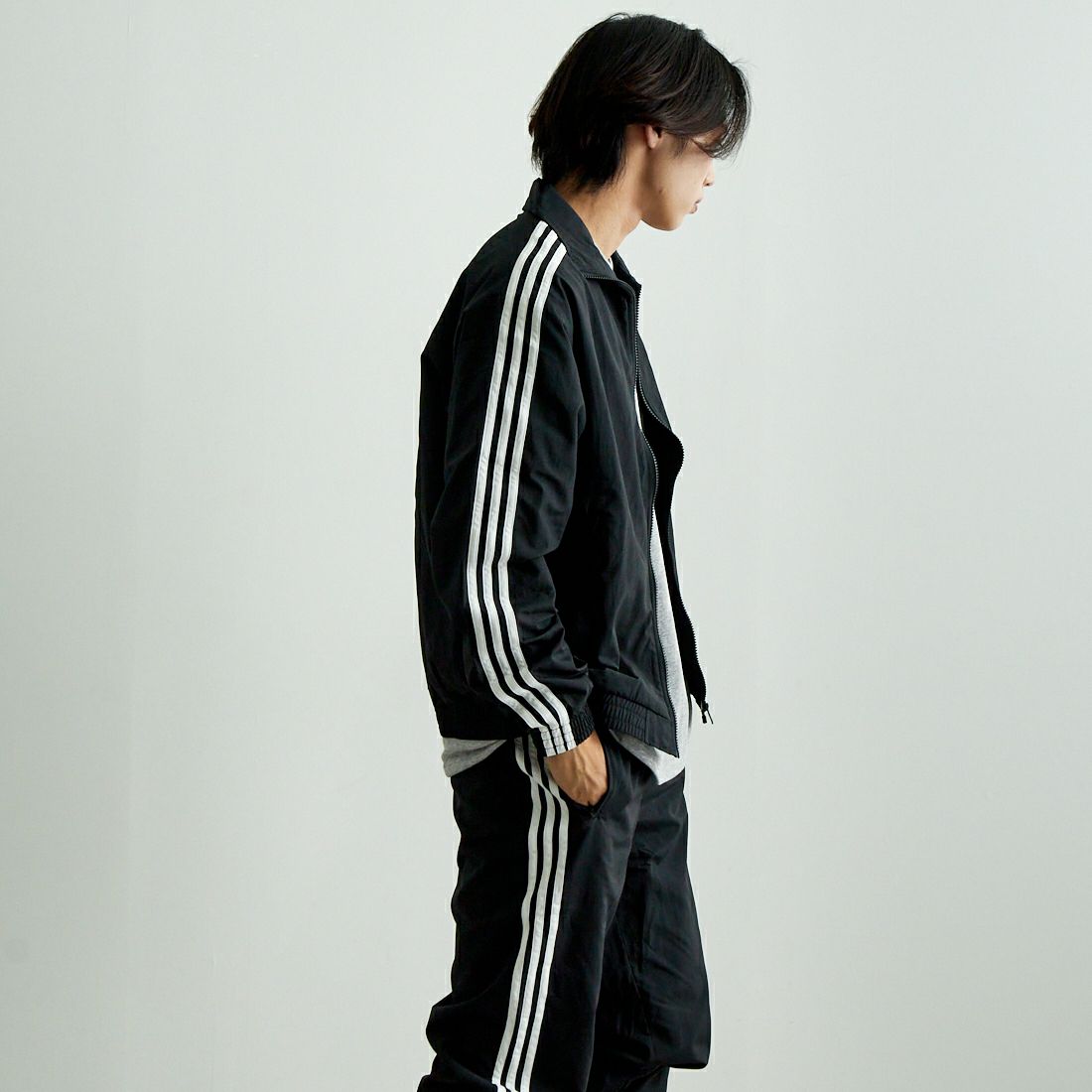 adidas Originals [アディダス オリジナルス] アディカラー ウーブン ファイヤーバードトラックジャケット [JTC68] IT2491 &&モデル身長：179cm 着用サイズ：M&&