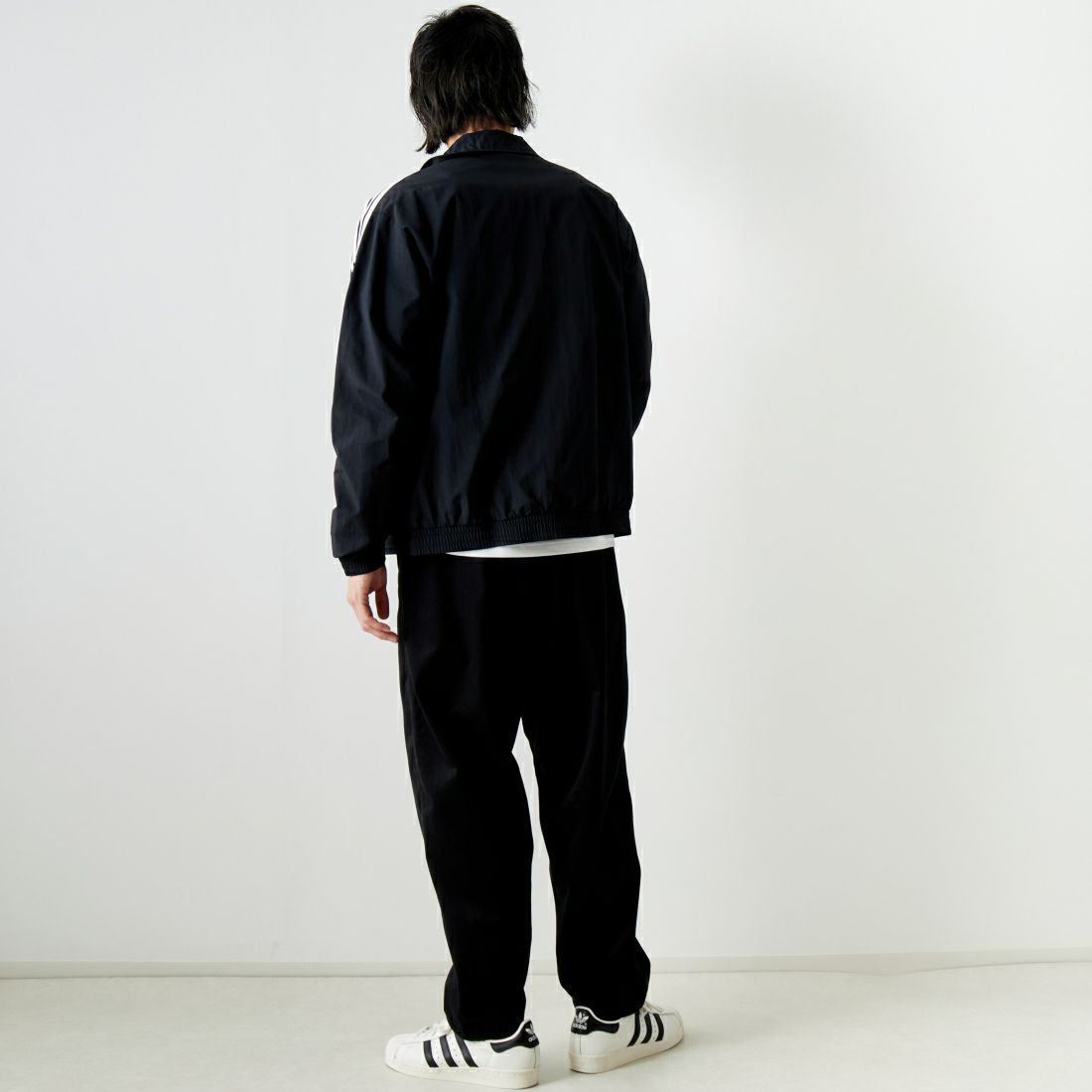 adidas Originals [アディダス オリジナルス] アディカラー ウーブン ファイヤーバードトラックジャケット [JTC68] IT2491 &&モデル身長：182cm 着用サイズ：L&&