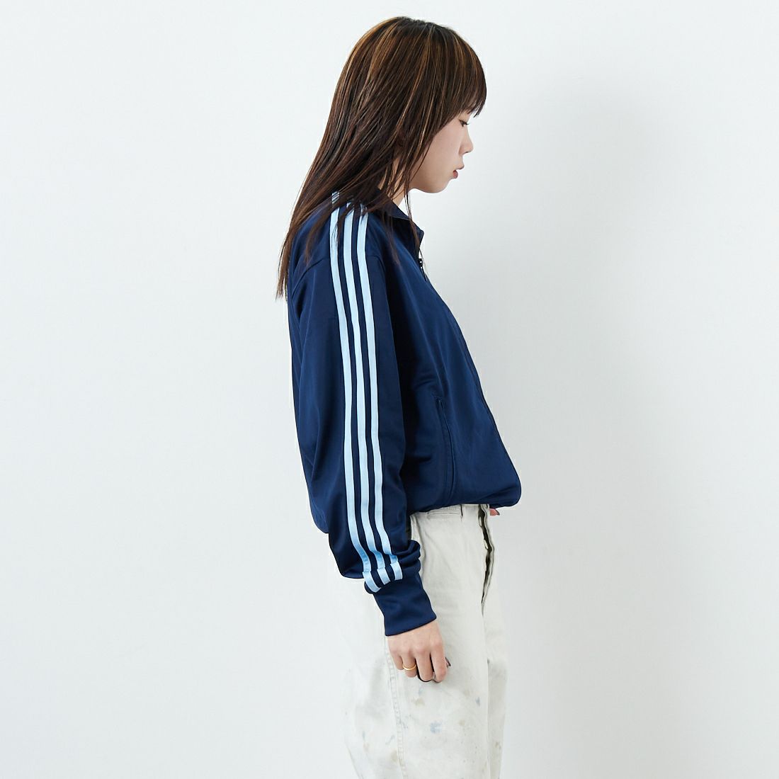 adidas Originals [アディダス オリジナルス] アディカラークラシックス ファイヤーバードトラックジャケット [FWE48] JP2544 &&モデル身長：160cm 着用サイズ：S&&