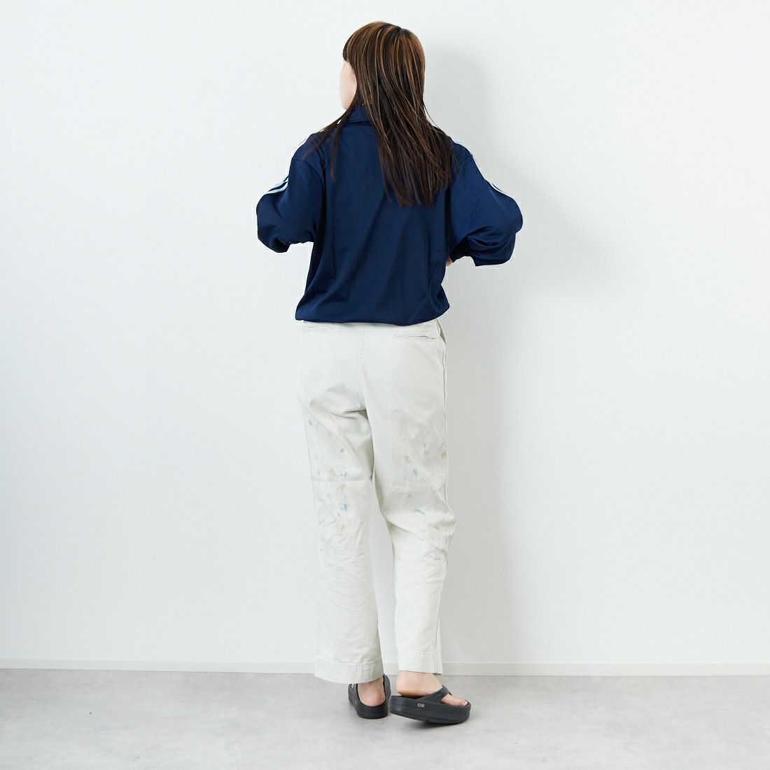 adidas Originals [アディダス オリジナルス] アディカラークラシックス ファイヤーバードトラックジャケット [FWE48] JP2544 &&モデル身長：160cm 着用サイズ：S&&
