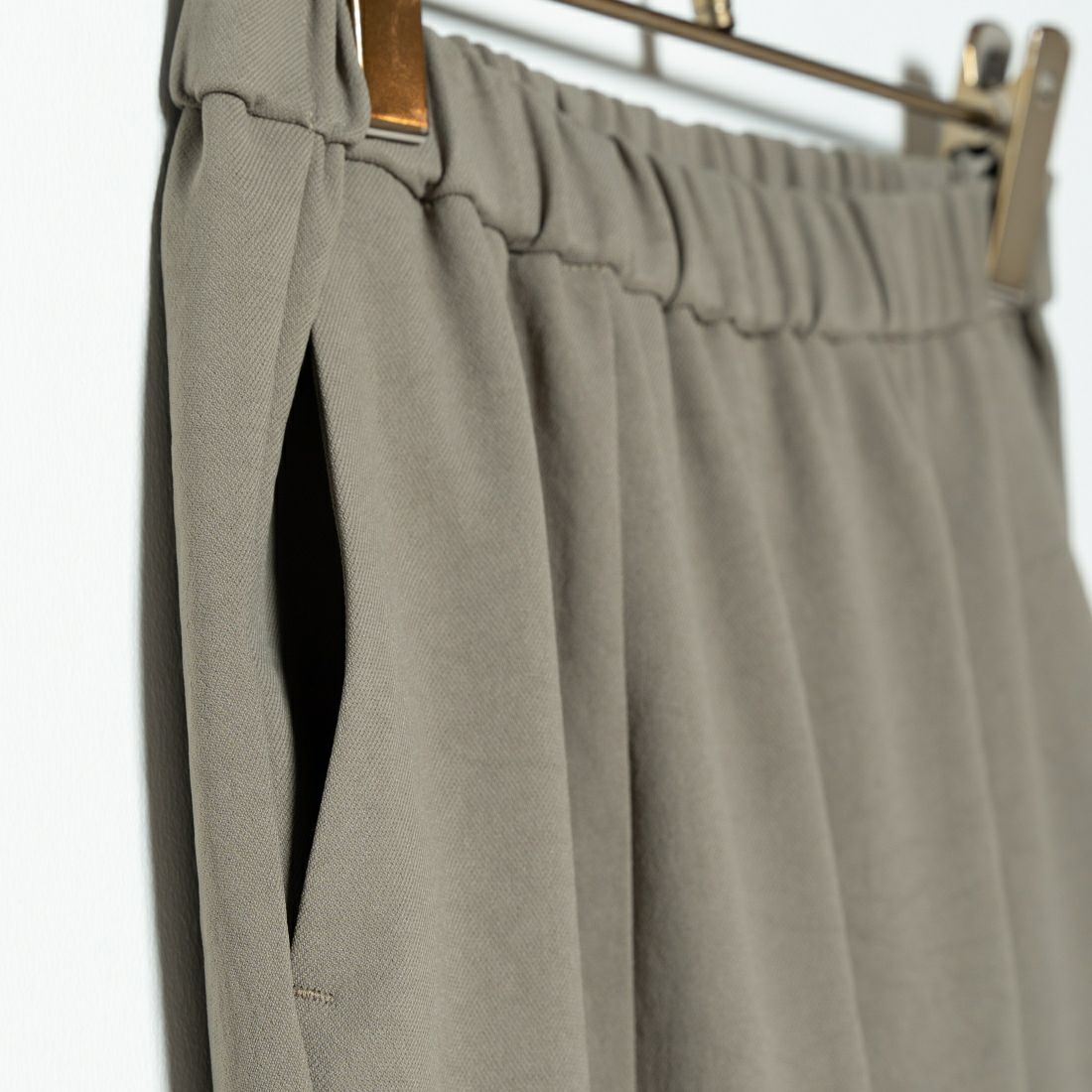 Jeans Factory Clothes [ジーンズファクトリークローズ] フルダルエアーセミフレアパンツ [21241054] 056 ｶｰｷ