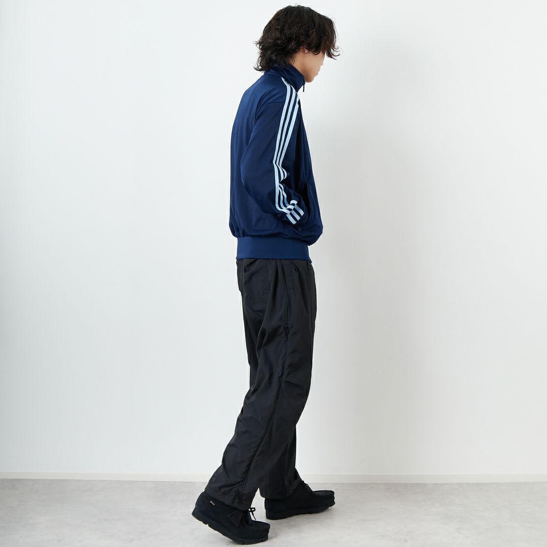 adidas Originals [アディダス オリジナルス] アディカラークラシックス ファイヤーバードトラックジャケット [FWE48] JP2544 &&モデル身長：179cm 着用サイズ：M&&