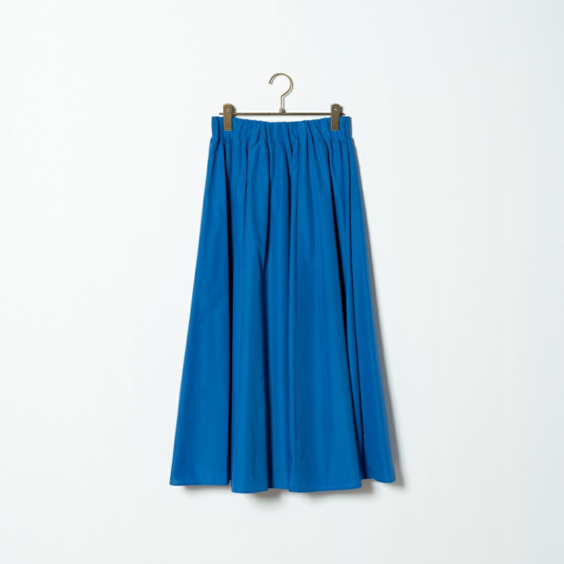 Jeans Factory Clothes [ジーンズファクトリークローズ] ウエストギャザーフレアスカート [21241055] 071 ﾌﾞﾙｰ