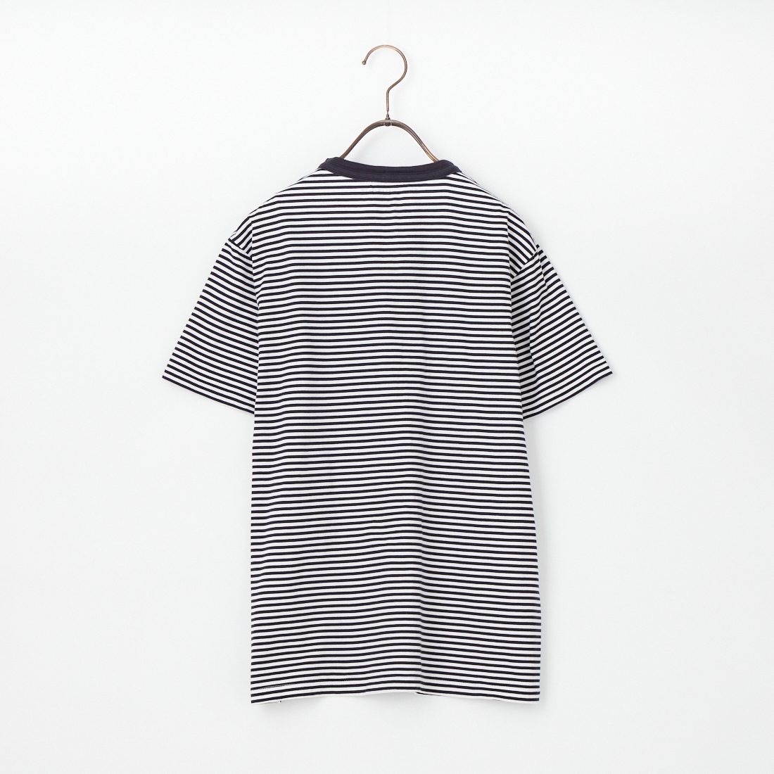 THE SHINZONE [ザ シンゾーン] コットンパックTシャツ [20SMSCU66] 85 W/BORDE &&モデル身長：163cm 着用サイズ：F0&&