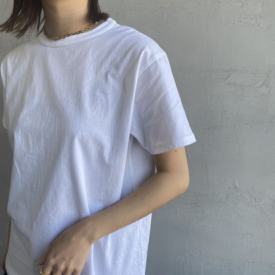THE SHINZONE [ザ シンゾーン] コットンパックTシャツ [20SMSCU66] 85 W/BORDE