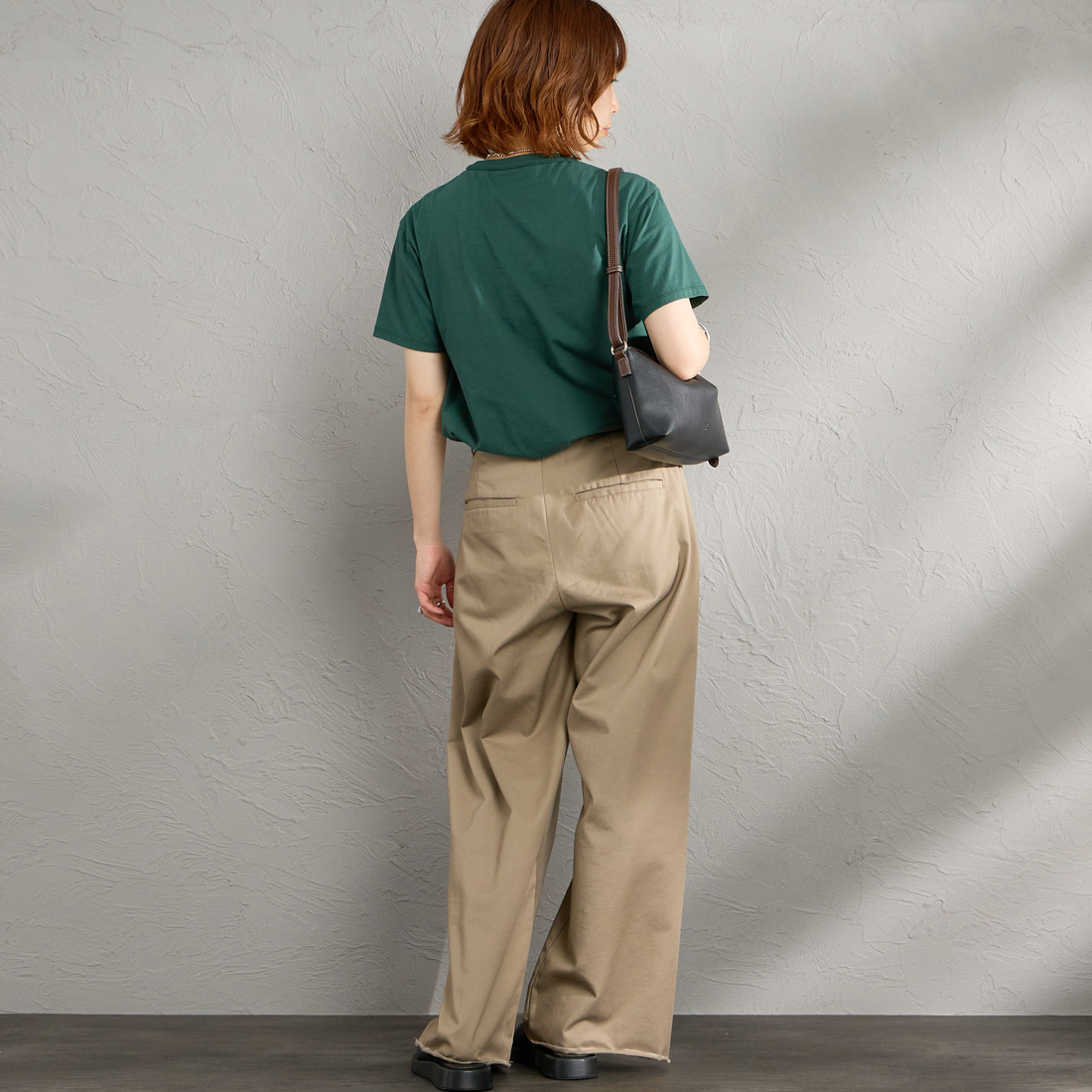 THE SHINZONE [ザ シンゾーン] コットンパックTシャツ [20SMSCU66] 85 W/BORDE