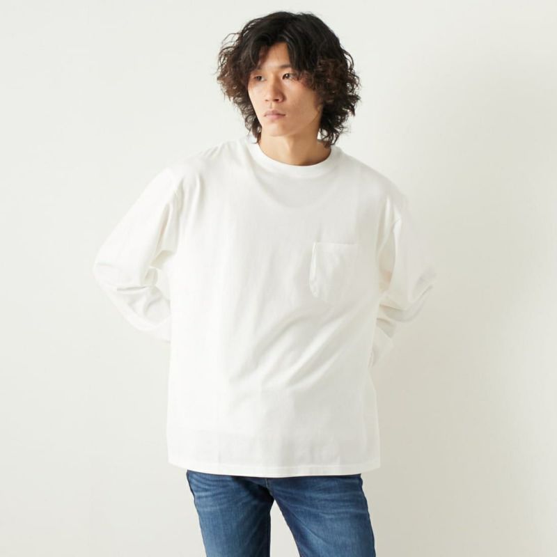 DENHAM [デンハム] 7ポケット ロングスリーブTシャツ [7-POCKET-LS-TEE