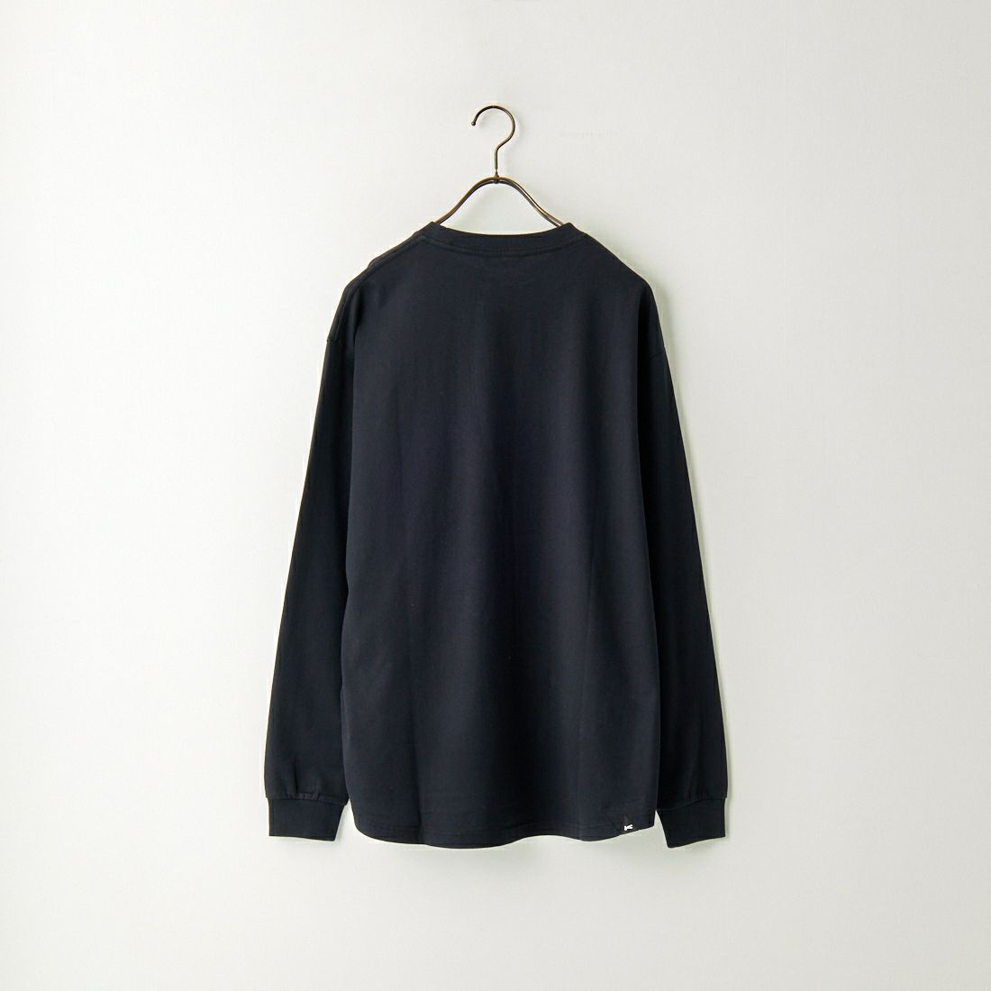 DENHAM [デンハム] 7ポケット ロングスリーブTシャツ [7-POCKET-LS-TEE] BLACK