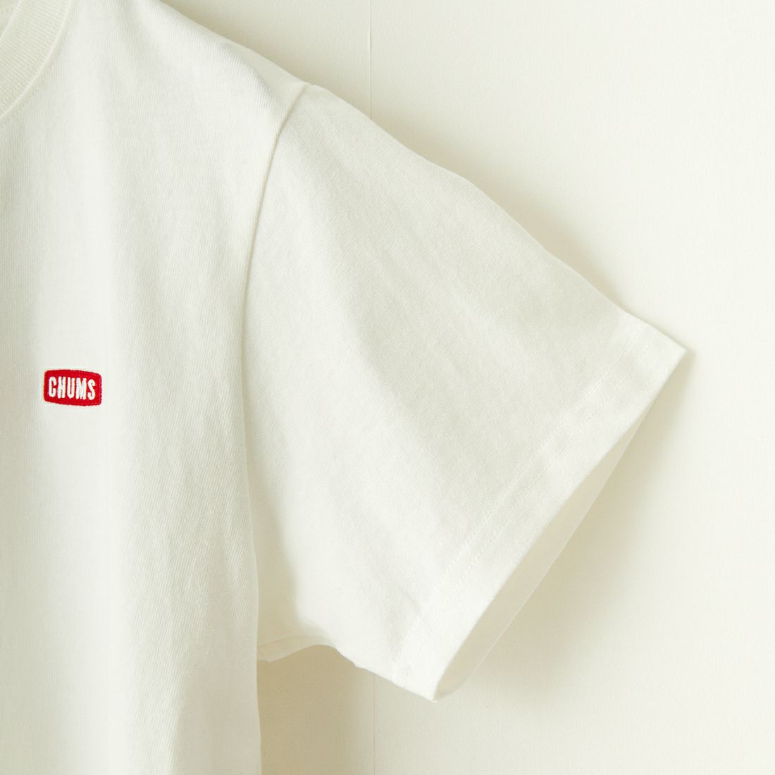 CHUMS [チャムス] ブービーロゴTシャツ [CH01-2279] W001 WHITE