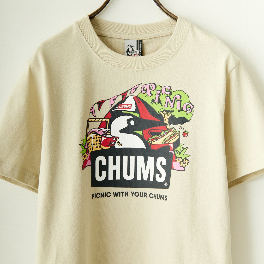 CHUMS [チャムス] ピクニックブービーTシャツ [CH11-2347] G057 GREIG