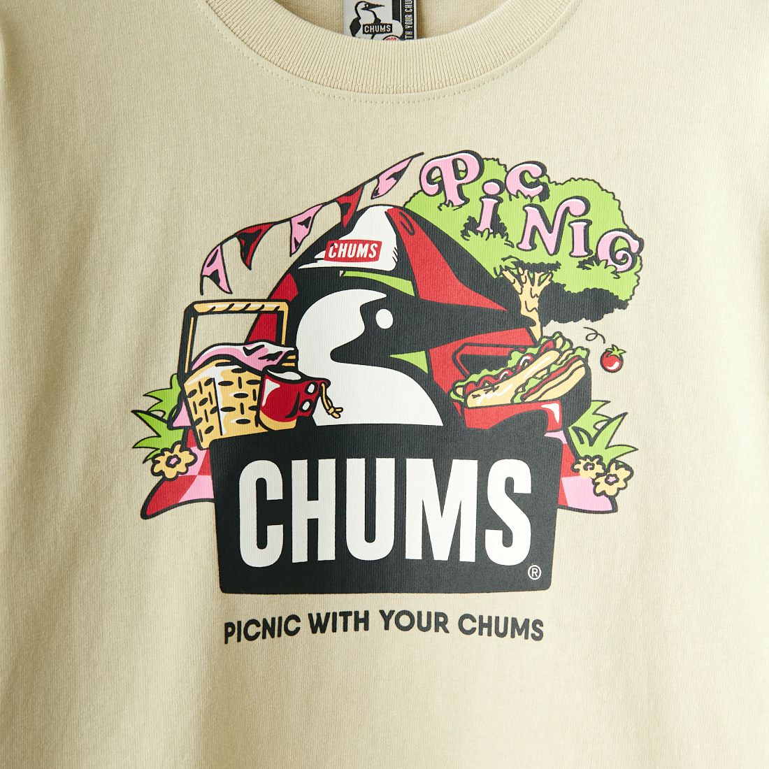 CHUMS [チャムス] ピクニックブービーTシャツ [CH11-2347] G057 GREIG