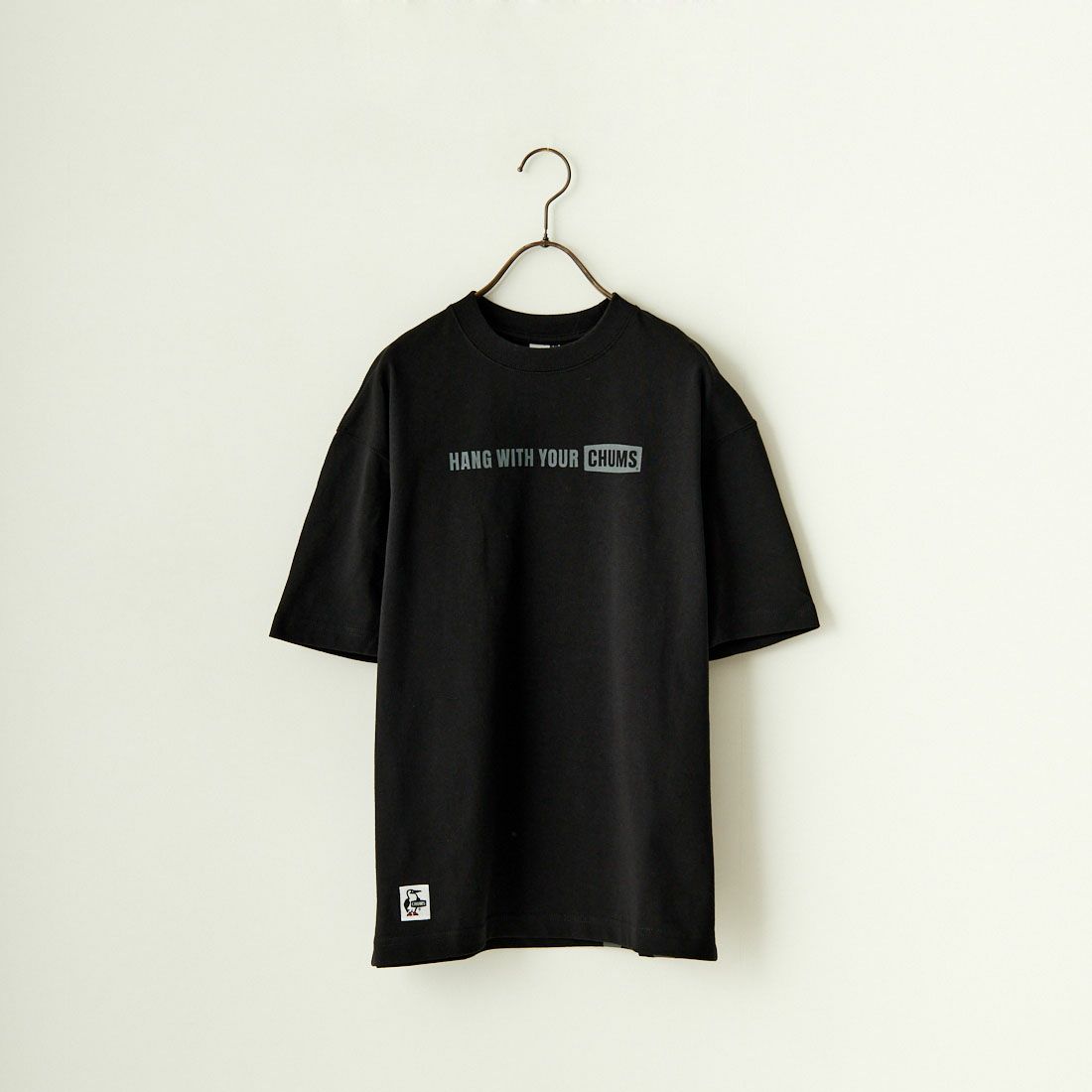 CHUMS [チャムス] オーバーサイズドブービーTシャツ [CH11-2356] K001 BLACK