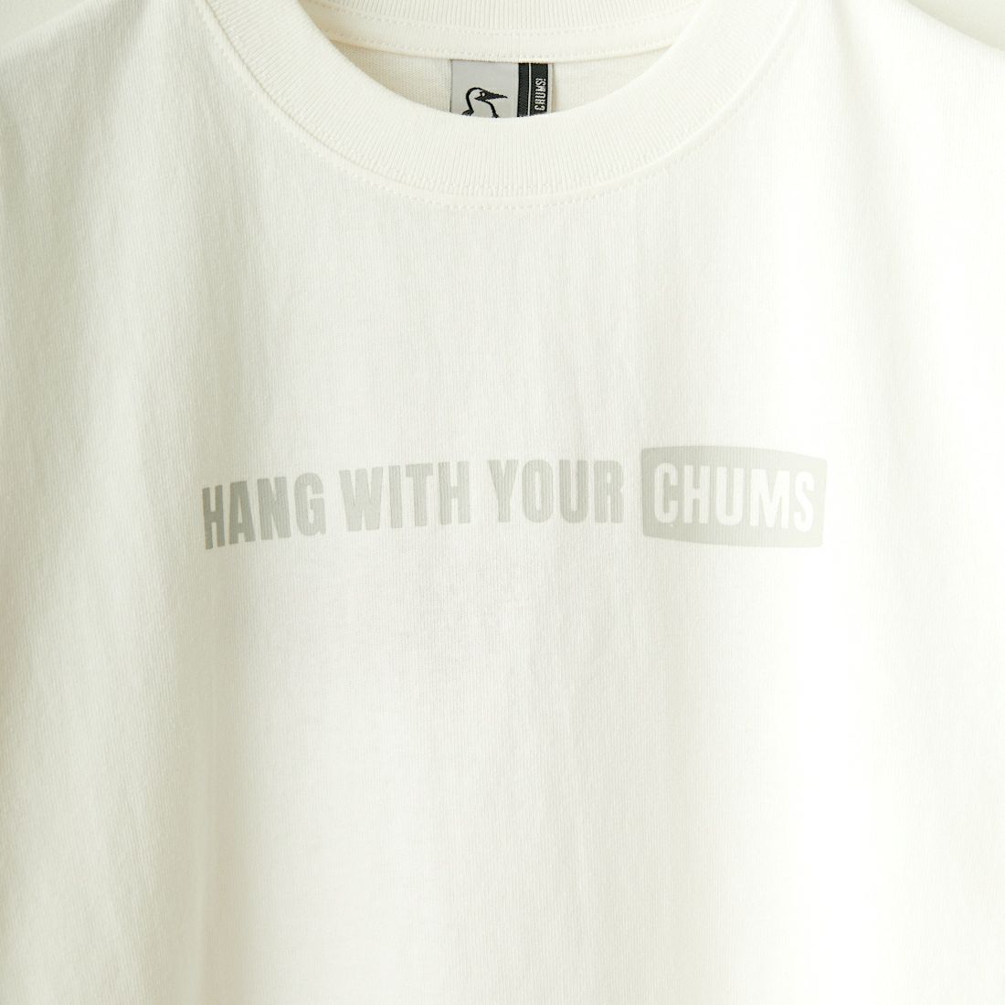 CHUMS [チャムス] オーバーサイズドブービーTシャツ [CH11-2356] W001 WHITE