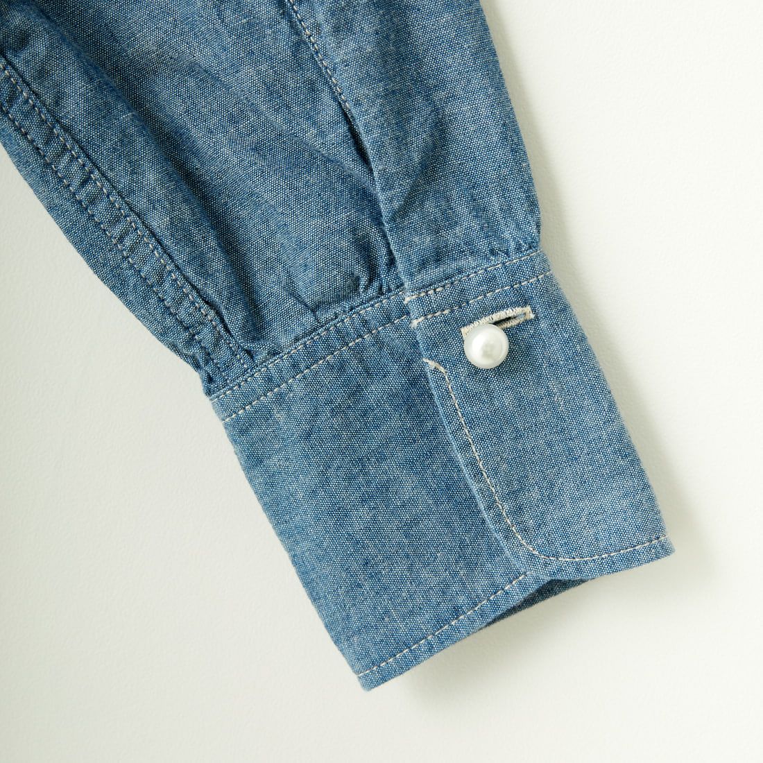 ILL ONE EIGHTY [イル ワンエイティ] シャンブレーシャツ [ILL241-41] BLUE