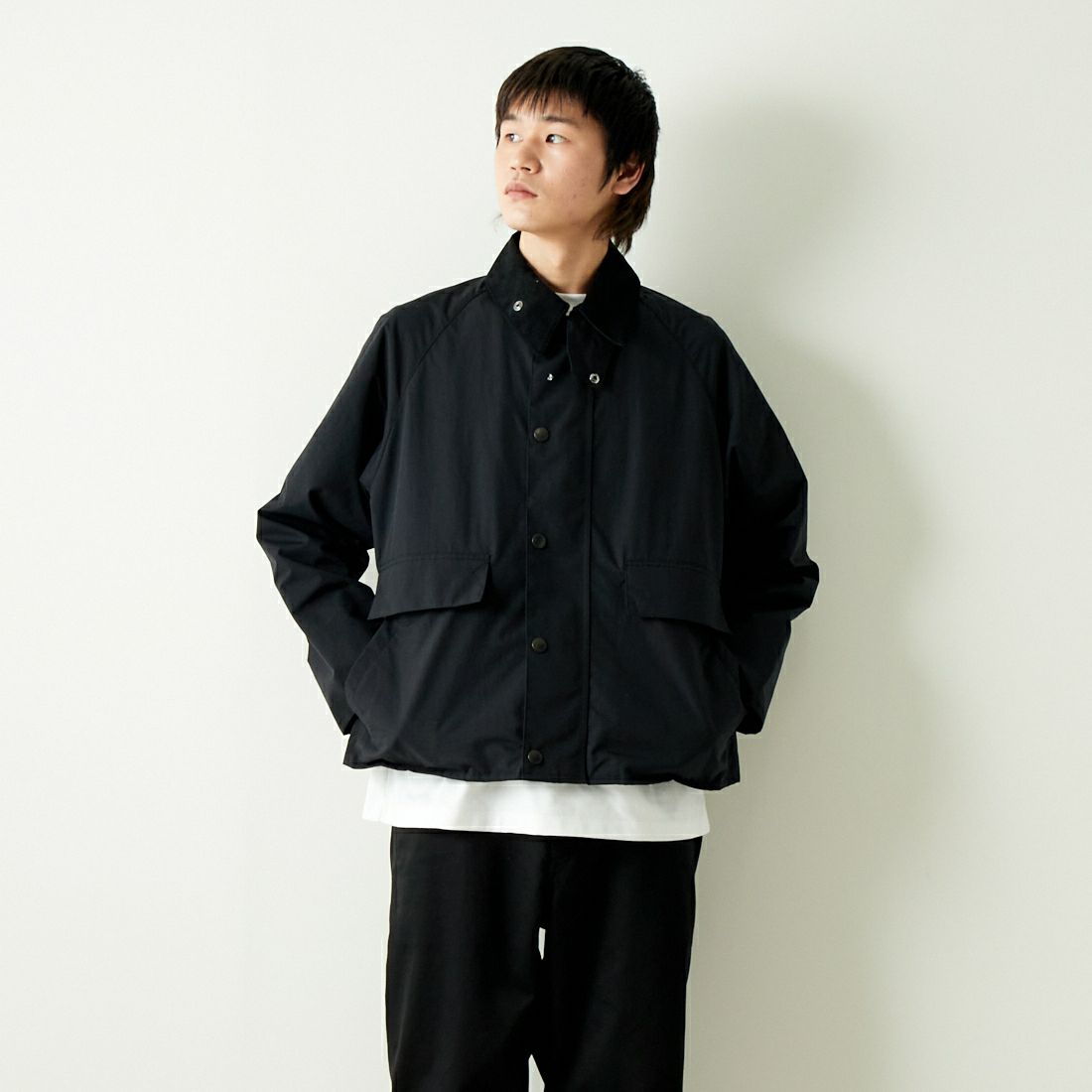20 BLACK&&モデル身長：182cm 着用サイズ：38&&