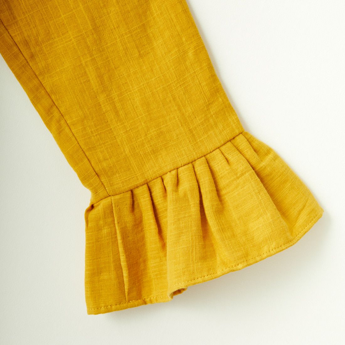 ILL ONE EIGHTY [イル ワンエイティ] フリルブラウス [ILL241-42] MUSTARD