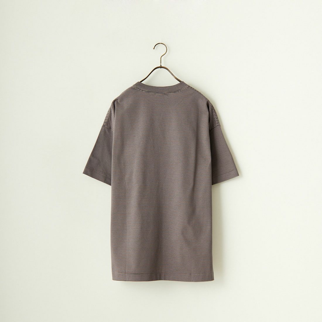 A VONTADE [アボンタージ] コンパクトボーダーTシャツ [VTD-0618-CS] 2 ROSE GRE