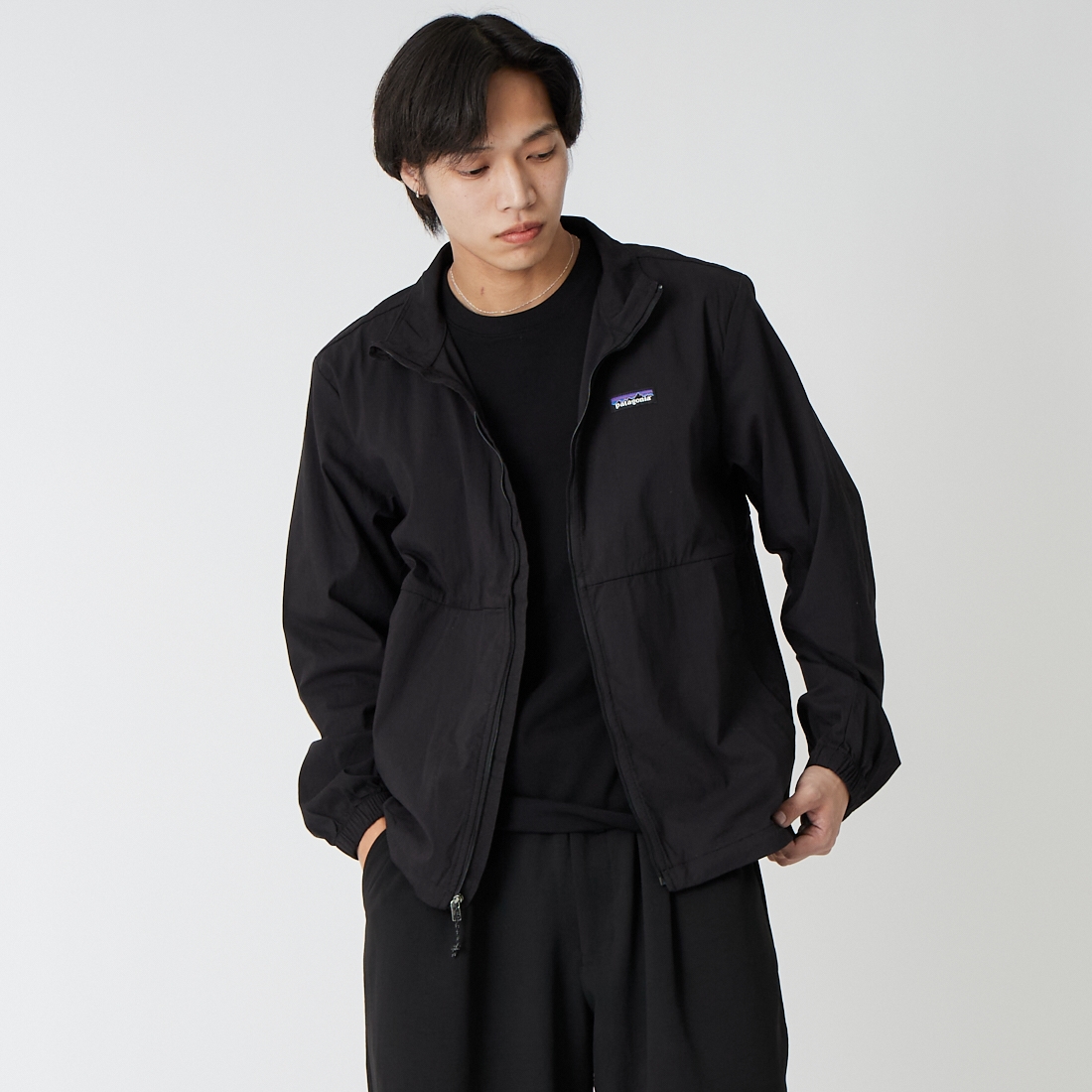 patagonia [パタゴニア] メンズ ノマダージャケット [26855] PLCN &&モデル身長：179cm 着用サイズ：M&&