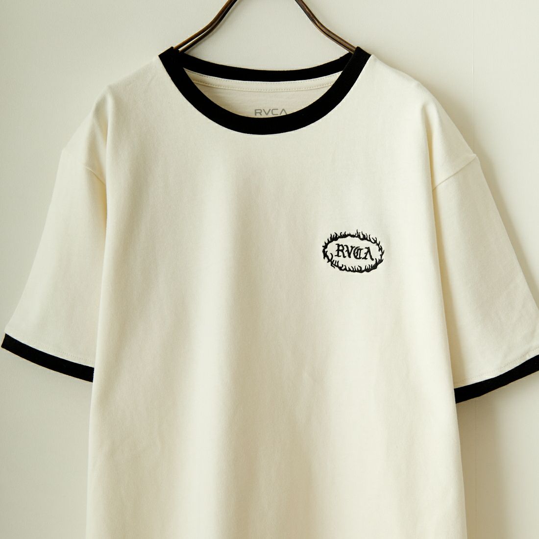 RVCA [ルーカ] ファイヤーブランド リンガーTシャツ [BE041-236] ANW