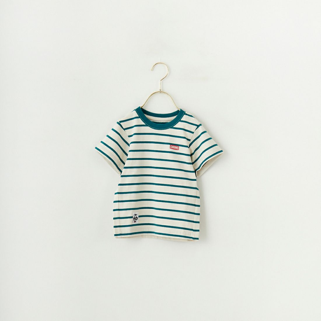 CHUMS [チャムス] キッズ ブービーロゴTシャツ [CH21-1282] W106 C/GRN