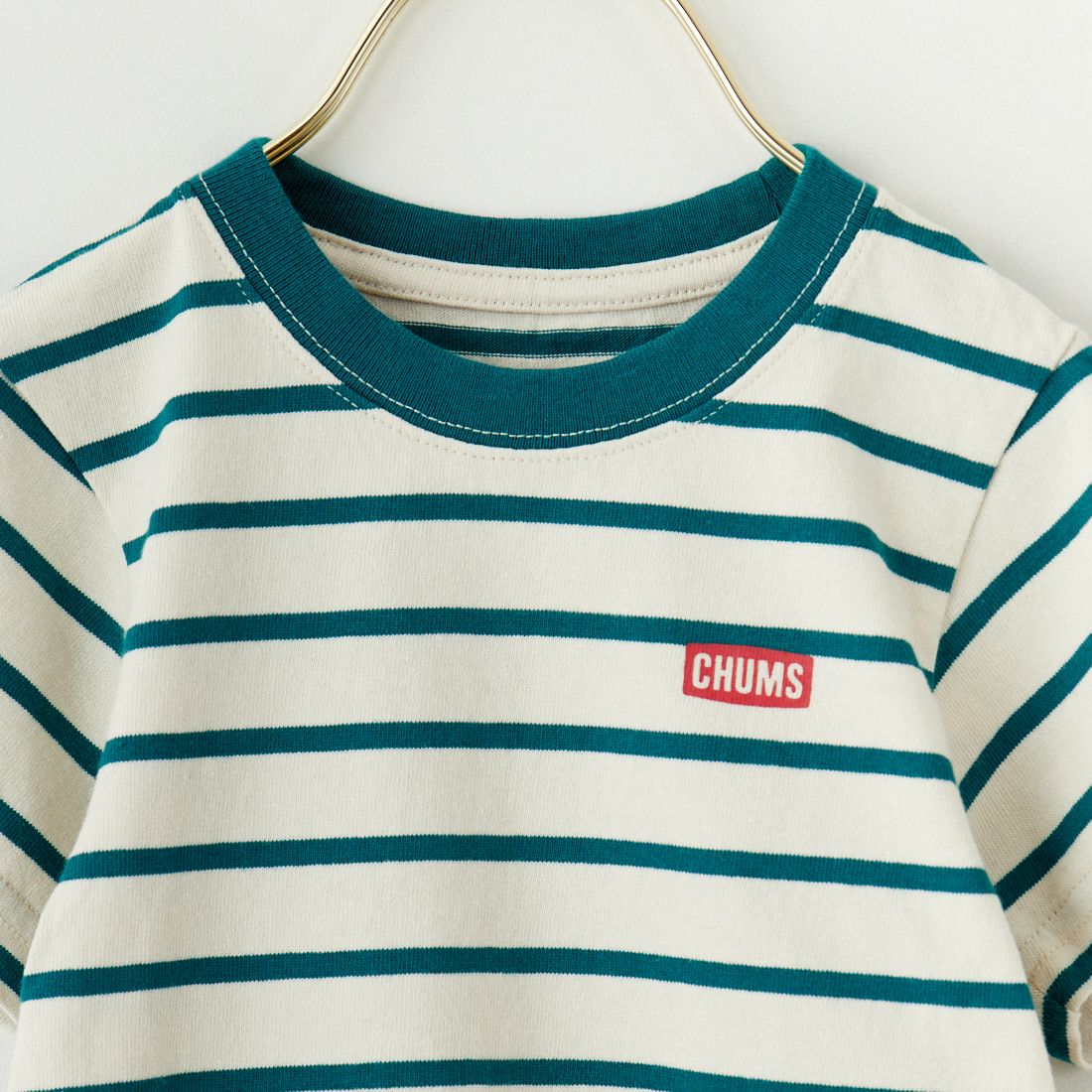 CHUMS [チャムス] キッズ ブービーロゴTシャツ [CH21-1282] W106 C/GRN