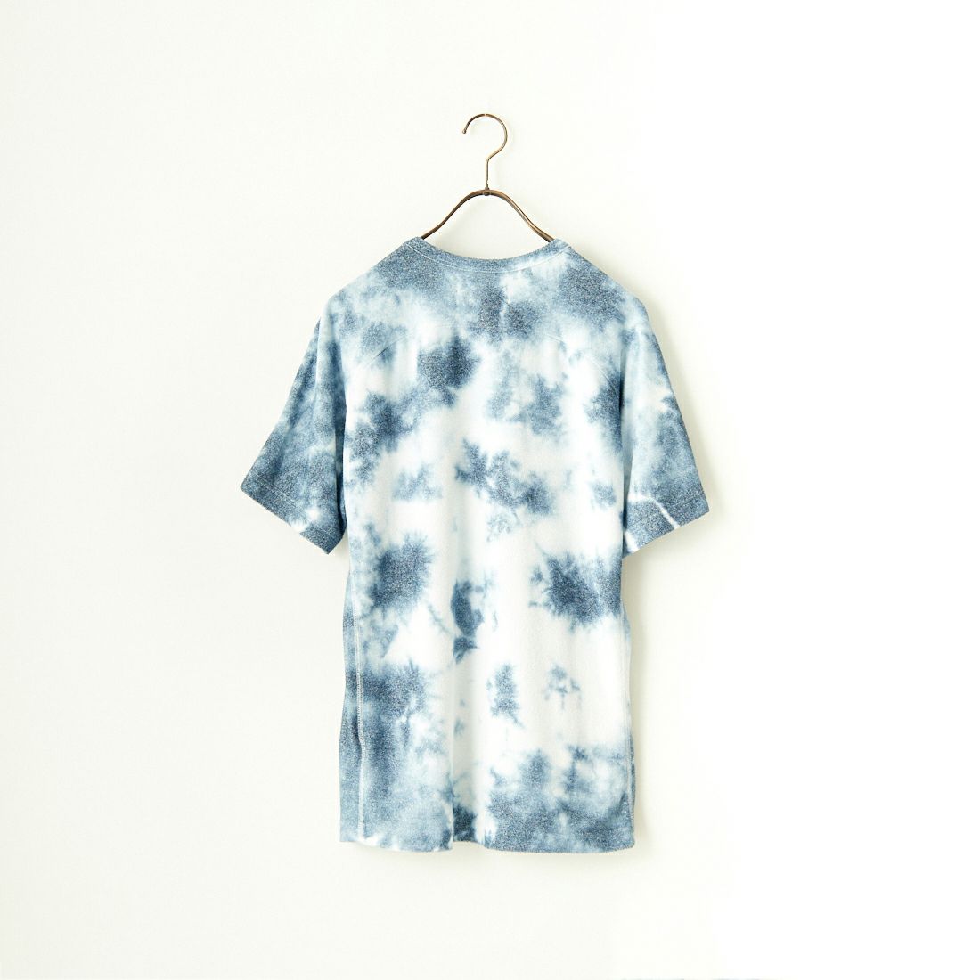 1PIU1UGUALE3 RELAX [ウノ ピゥ ウノ ウグァーレ トレ] タイダイ柄ショートスリーブTシャツ [UST-24025] SN10 WHITE