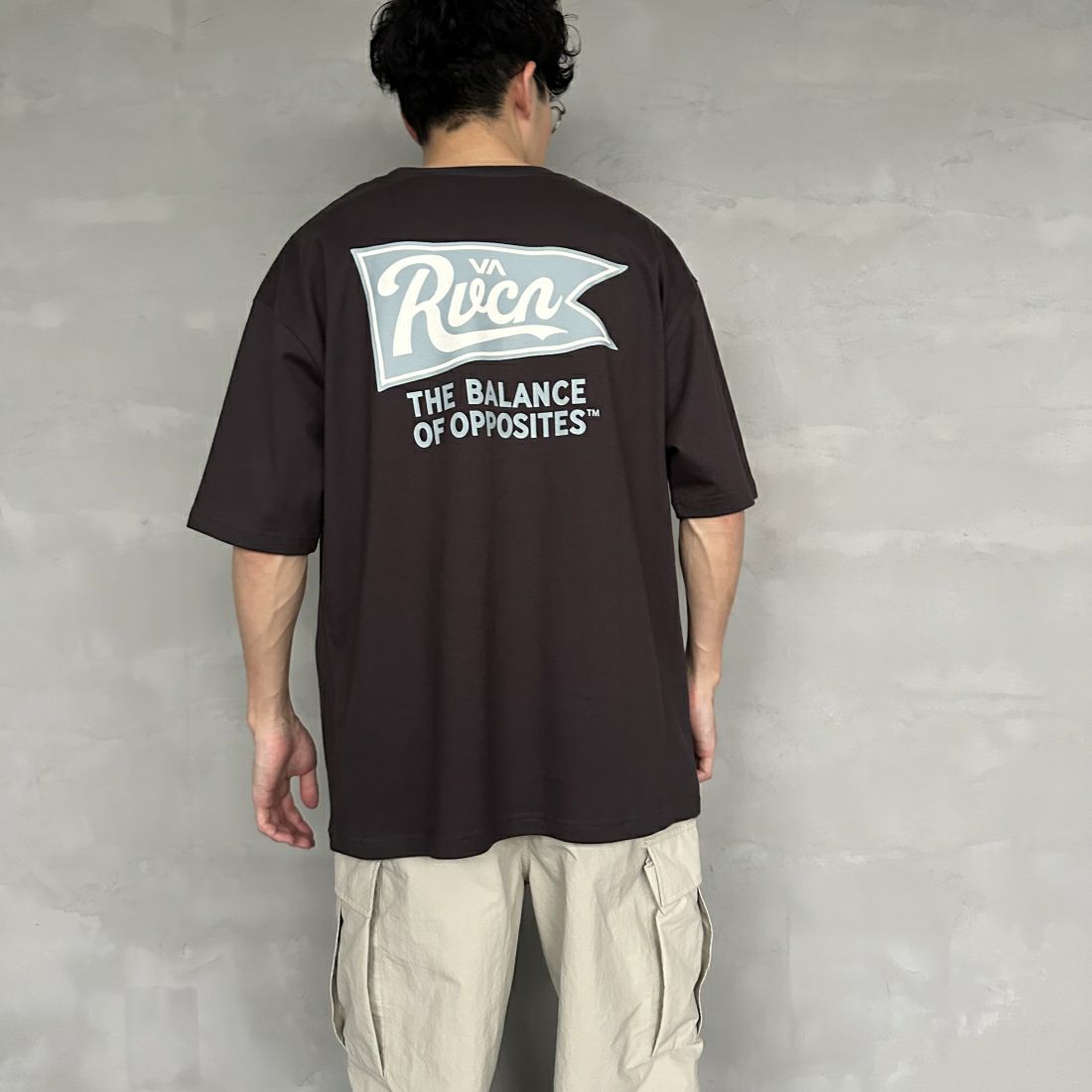 RVCA [ルーカ] バックロゴTシャツ [BE041-227]