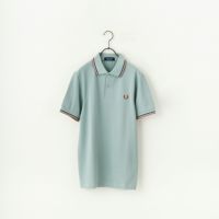 【FRED PERRY】 フレッドペリーワンポイントロゴ刺繍ポロシャツM3600 FRED PERRY [フレッドペリー] ティップライン ロゴ刺繍
